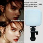 M88 LED Video Light for Mobile & Laptop - Image 5