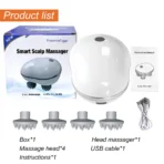 Smart Scalp Massager – Electric Head Massager for Stress Relief & Healthy Scalp - Image 3