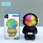 X-808 Astronaut Light Portable radio Astronaut Smart BT Speaker Astronaut Design LED Night Light Music Speaker - Image 2