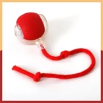 Smart Pet Toy 360° P02 Automatic Interactive Cat & Dog Rolling Ball with Rope (USB Rechargeable)