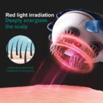 Smart Scalp Massager – Electric Head Massager for Stress Relief & Healthy Scalp - Image 2