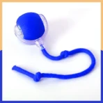 Smart Pet Toy 360° P02 Automatic Interactive Cat & Dog Rolling Ball with Rope (USB Rechargeable) - Image 3