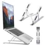 Adjustable & Foldable 10" to 17.5" 6 Angles Travel Laptop Stand (10810) - Image 2