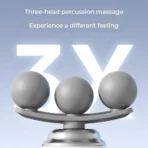 3-head Interchangeable Body Massager gun - Image 4