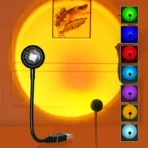 USB Sunset Lamp LED Rainbow Night Light