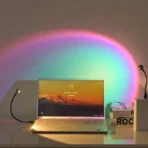 USB Sunset Lamp LED Rainbow Night Light - Image 4