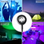 USB Sunset Lamp LED Rainbow Night Light - Image 7