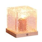 Special Atmosphere Lamp for Couples, Bedroom Mood Night Light, Bedside Flame Desktop Remote Control Rotating Water Ripple Lamp, Super Bright - Image 3